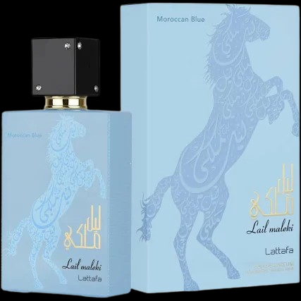 Lattafa Lail Maleki Moroccan Blue