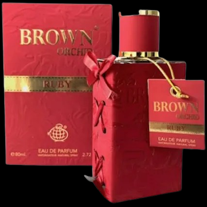 Brown orchid ruby